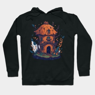 fairy tale house in the forest Hoodie